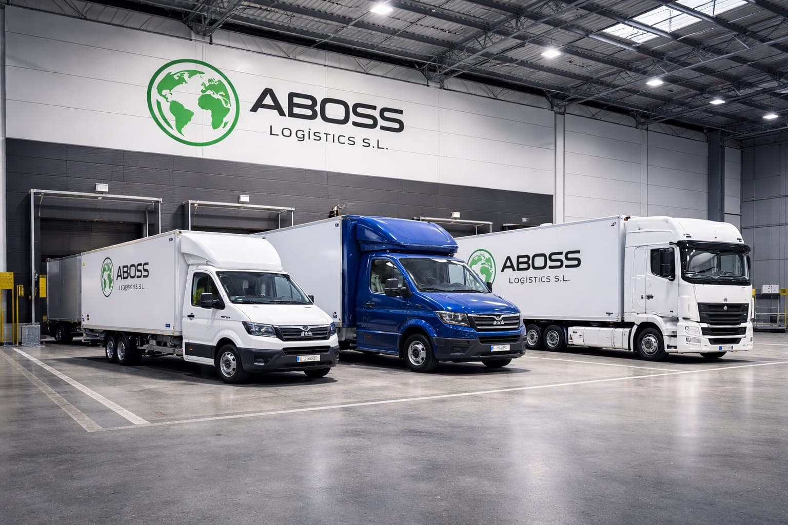 ABOSS Logistics fleet and warehousing
